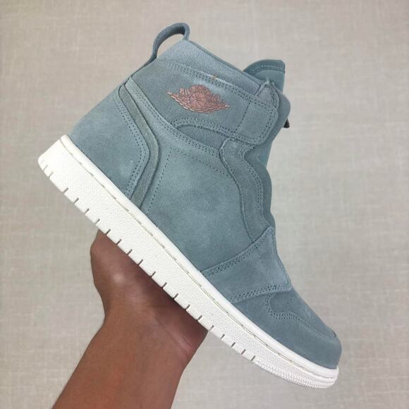 🌿 2018 Air Jordan 1 High Zip “Mica Green” 7W - Picture 1 of 5